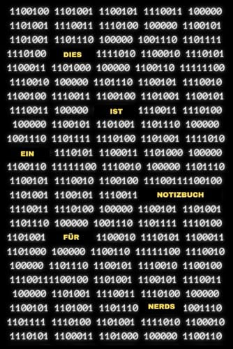 Notizbuch für Nerds: 120 Seiten – Das ultimative Geschenk für IT-Enthusiasten! Linierter Notizblock
