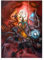Displate Offiziell Warhammer MetallPoster Magnetische Befestigung Inklusive Lizenziert Bilder Hochwertiges Poster Warhammer 40,000 Art Chaos Daemons Poster 45 cm x 32 cm