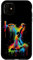Hülle für iPhone 11 Basketball Slam Dunk Splash Farbe Sport