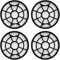 Daaxing Filtri di scarico compatibili con aspirapolvere Rowenta Swift Power Cyclonic RO2932EA RO2933EA RO2957EA parti di ricambio (4 pezzi)