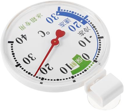 KITANDOVE Thermomètre à Succion Pour Réfrigérateur Et Congélateur Enregistrement Températures Et Basses Affichage Pour Cuisine Et Stockage Alimentaire