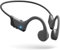 Winoneonly HS1 Wireless Bone Conduction Headphones – Bluetooth 5.4, Open-Ear Sport Headphones for Running/Gym/Leisure Time, 12H Playtime, IP55 Waterproof, Lightweight and Flexible, UK Stock (Black)