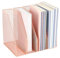AUPSEN File Organizer for Desk, 4-Pack Desk Accessories & Workspace Organizers, Magazine File Holder, Mesh Desktop Organizer for Home Office (Rose Gold)