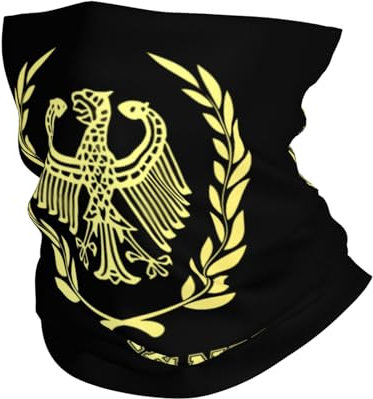 Gesichtsschutz Deutschland Deutsche Flagge Schlauchschal Schnelltrocknend Bandana Uv-Schutz Stirnband Für Wandern, Jagd, Camping