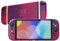 playvital pour Switch 2 Coque avec Cover Grip Joycon,Coque Protection Dockable pour Nintendo Switch 2 Support & Capuchon Joystick & Caps Boutons-Rose Rouge Translucide Dégradé