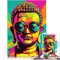 1000-teilige Puzzles für Erwachsene Buddha Popart – Zen-Pop-Explosion Aus Karton für und ab 14 Jahren Verbessern Sie Ihr Gedächtnis Geschenke für Freunde und Familie。Größe：38x52cm/14.9x20.4Zoll