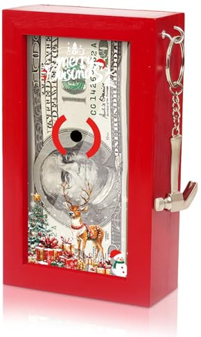 Yjcnelcr Lustige Notfallbox mit Hammer-Geburtstagsgeschenk,Personalisierte Geschenke,HöLzerne Bargeld-Geschenkbox,Deko Holzkiste,Kann Bargeld SüßIgkeiten Enthalten,Schokolade,Lustige DIY-Geschenke