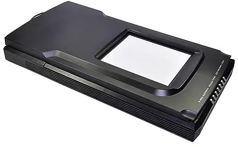 A4-Großformat-Flachbettscanner, Farbfoto-, Bild-, Film-, Negativ- und Dokumentenscanner, 4800 DPI optische Auflösung, Rahmenlos, Auto-Scan, für Zuhause und das Home Office