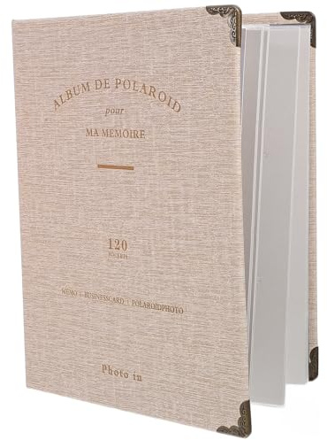 OATIPHO Ticket Storage Holder Album for Concert Movie Travel Tickets 120-Entry Coil-Bound Gray Portable Souvenir Photo Memory Organizer