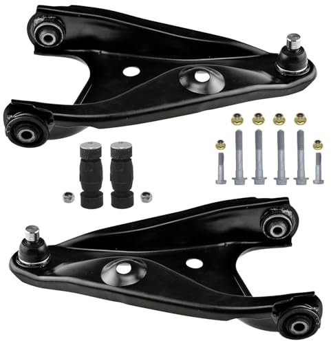 2x Querlenker 2x Koppelstange Schrauben Satz Vorderachse für Dacia Logan LS FS KS US Sandero BS