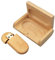 A Plus+ Memoria USB de Madera 8GB con Caja de Madera (8G Muestra x 1, Arce con Caja)