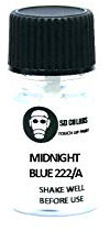 SD COLORS 222/A Peinture de retouche Bleu Nuit 15 ML Brosse de réparation pour moto Scooter (juste peindre)