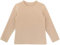 Lilax Girls' Basic Long Sleeve Round Neck Cotton T-Shirt 12 Beige