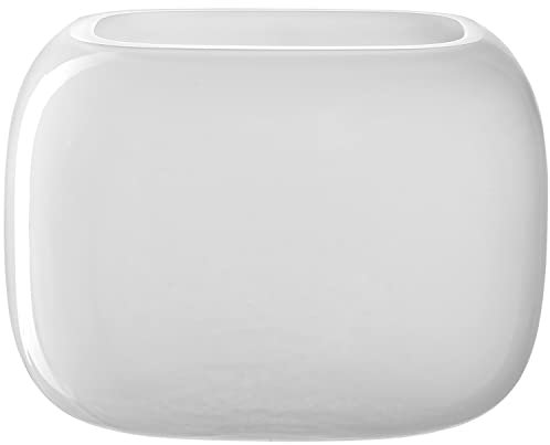 LEONARDO HOME Vase MILANO 13x18x14 cm weiß 041661, Glas