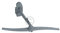 Bras de pulvérisation supérieur compatible avec Bosch 11010054 avec tuyau pour lave-vaisselle