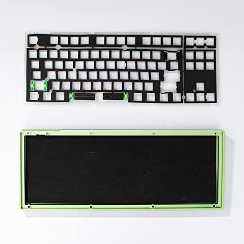 mintcaps 2 Pieces Set of Keyboard Sound Dampening Foam 87 Layout Silencer Pad Gasket EVA Foam Keyboard Switches Dampener Foam Pad for Mechanical Keyboard