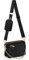 UTO Kleine Umhängetasche Damen 3 in 1 Crossbody Bag Damen Breiter Gurt mit Münzbeutel Handtasche mit Abnehmbare Kette Schultertasche mit Abnehmbarer Verstellbarer Schultergurt Schwarz Stylisch Tasche