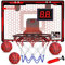 Hot Bee Mini Basketballkorb fürs Zimmer, Basketballkorb Kinder, Basketball Kinder, Basketballkorb Indoor mit Beleuchtung, Elektronischer Anzeigetafel und 3 Bäll