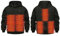 Herren Damen Beheizbarer Hoodie: Heated Beheizter Kapuzenpullover Heizung 5 Heizzonen 3 Temperaturregelung Plüsch Sweatshirt Kleidung (DE/NL/SE/PL, Alphanumerisch, M, Regular, Regular, Schwarz)
