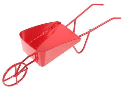 Angoily Brouette miniature pour poupée - Brouette miniature - Brouette miniature - Kit de décoration de roue