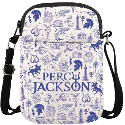 JTOUK Percy Movie Inspired Crossbody Bag Roman Mythology Gift Olympians Gift Bookworm Gift