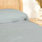 TRAMAS+ Juego de sábanas matrimonial 160 x 200, 100% algodón, Ropa de Cama, sábanas y 2 Fundas de Almohada, Certificado Standard 100 by Oeko-Tex, Azul Agua