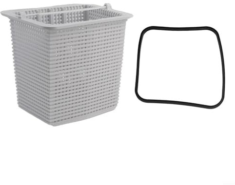 Panier de rechange avec joint de couvercle pour pompe Hayward pour SuperPump SPX1600M B167 SPX1600S Panier de filtre de pompe de piscine compatible avec SP1600X SP2600 SP2600X O-177 Installation