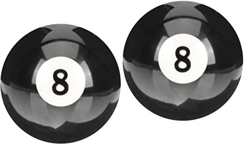 BESPORTBLE Billardkugel Nummer 8 Im Vintage-Design – Austauschbares Billard Zubehör Für Cue-Training Und Deko – 9 Bälle Im Set Für Den Perfekten Spielspaß Und Stilvolle Gestaltung