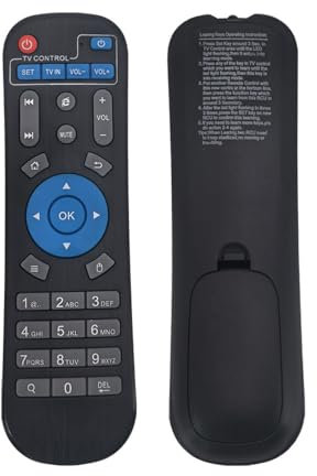 IOOIQQ Mando a distancia compatible con M8S+ M8S PLUS ki plus m8s pro mecool bb2 km8 bm8 KM9 M8S PRO L HM5 KIII KIII KI KM3 MECOOL TV BOX