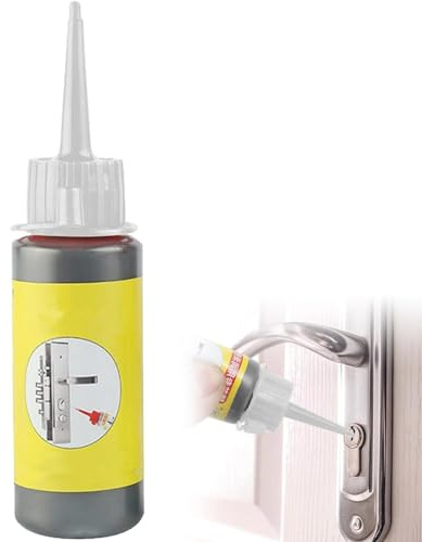 Graphite Powder Lubricant,Schmiermittel Für Türschlösser,Schmierpulver für Schließzylinder,Graphit zum Schmieren von Türschlössern,Mehrzweck-Graphitschmiermittel,60ml