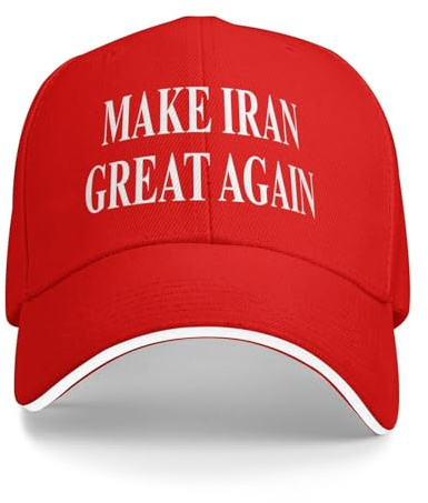 peiyeety Make Iran Great Again-Baseballkappe, schwarz