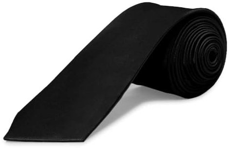 OcioDual Krawatte Schwarz, Krawatten für Herren, Tie, Klassisch, Elegant für Feiern, Events, Hochzeitskrawatten, Partys, Krawatte Damen, Geschäftsleute, Herrenkrawatten für Geschenke, Unisex