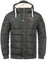 Blend BHFrederico Herren Winterjacke Steppjacke warme Jacke gefüttert mit Kapuze Kordelzug Eingrifftaschen Regular fit, Größe:L, Farbe:Phantom Grey (70010)