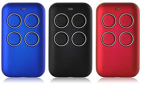 Universal Fixed Code Garage Door Gate Remote Control Duplicator 433.92MHz. (Blue)