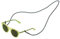 KNOK Unisex brillestrop Brillenband, Camouflage Grün, 68 EU