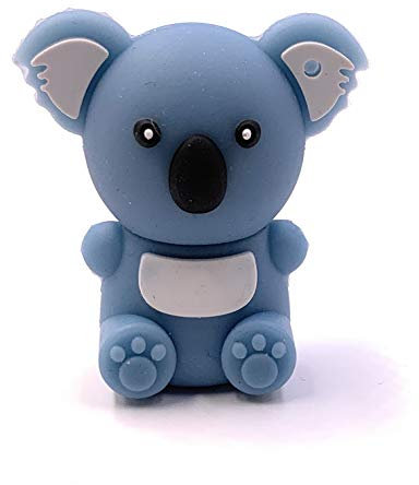 H-Customs Clé USB 3.0 en forme d'ourson koala Bleu 128 Go