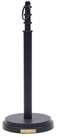 Rivièra Maison - Küchenpapierhalter Urban Kitchen, B06 - Schwarz, A34 - Aluminium, 41 cm hoch