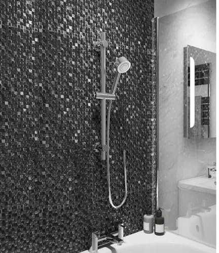 EcoSpa Thermostatic Exposed Bar Shower Mixer Valve Tap (Optional Shower kit) (Shower Kit Only)