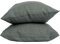 My Linen Home Kissenbezug 40x40 Leinen 2er Set | Hochwertiger Kopfkissenbezug in Dunkelgrün | 100% Stonewashed Leinen Bettwäsche | Made in EU | Antiallergisch & Hautverträglich
