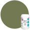 Pintura de suelo exterior e interior acrílico de alta resistencia, aspecto mate Aqua Sol verde caqui- 1 kg/10 m²