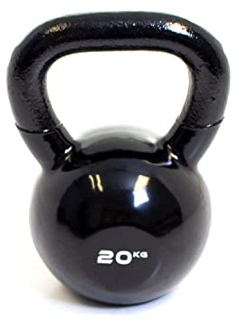 BODYPOWER 20kg Vinyl Coated Kettlebell