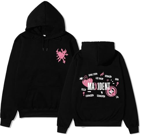DHSPKN Kpop Straykids Maxident Merch Hoodie Mini Album SKZ CASE 143 Felix Jisung Minho Kapuzenpullover Unisex Pullover Top