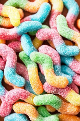 Trolli Glumies vers acides sac 1 kilo (1000 grammes)