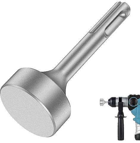 Graootoly 1 Stück SDS-Plus T Post Ground Rod Driver Drill Bit Driver for Hammer Drill Grounding Rods F