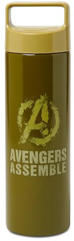 Disney Store Official Avengers - Borraccia in acciaio inox, regalo di inaugurazione della casa per uomini, donne e bambini