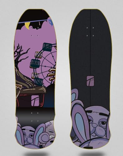 Txin Surfskate Deck Skateboard Skateboard - Dead Party Rosk 9,5 x 31