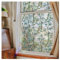 Singring Green Vines Leaves Stained Glass Window Privacy Film, Non-Adhesive Static Clings for Glass Decor, Suncatcher (Green Vines Leaves)