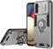 Handyhülle hinten Kompatibel mit Samsung Galaxy A14 4G/A14 5G-Hülle mit Ständer und ausschiebbarer Kameraabdeckung, stoßfeste Hülle in Militärqualität, robuste Schutzhülle, kompatibel mit Samsung Gala