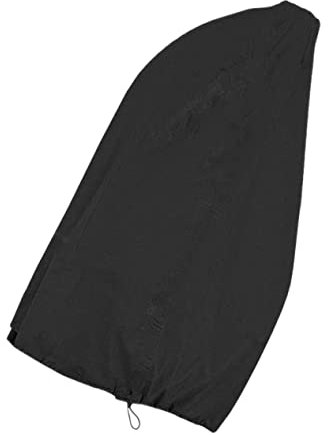 Kisangel 4 Stück chutz für Sessel schwingstuhl bezug gartenstühle abdeckung im Freien Outdoor-Küche Schutzhülle für Gartenschaukel Ei-Schaukelbezug Polyester (Polyester) Black