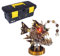 JOYARCH 3D Metal Puzzle Kits, 700+Teile DIY Steampunk Mechanical Lantern Fish Model, Ornament Toy for Teens and Adults